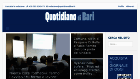 What Quotidianodibari.it website looked like in 2018 (5 years ago)