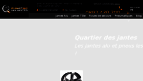 What Quartierdesjantes.com website looked like in 2018 (5 years ago)