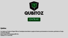 What Qubitoz.com website looked like in 2018 (5 years ago)