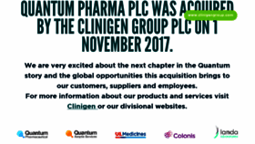What Quantumpharmagroup.com website looked like in 2018 (5 years ago)