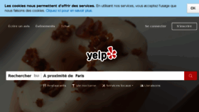What Qype.fr website looked like in 2018 (5 years ago)
