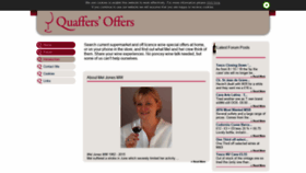 What Quaffersoffers.co.uk website looked like in 2018 (5 years ago)
