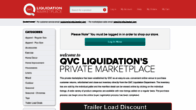 What Qvcliquidation.com website looked like in 2018 (5 years ago)