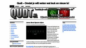 What Qudt.nl website looked like in 2018 (5 years ago)