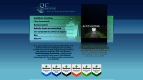 What Qccomputing.com website looked like in 2018 (5 years ago)