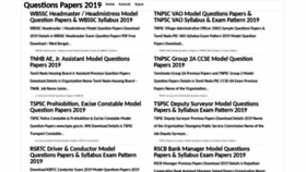 What Questions-papers.in website looked like in 2018 (5 years ago)