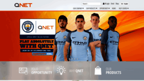 What Qnet.ae website looked like in 2018 (5 years ago)