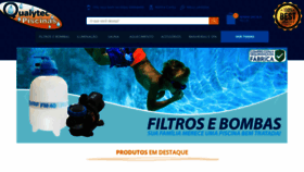 What Qualytecpiscinas.com.br website looked like in 2018 (5 years ago)
