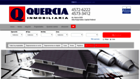 What Quercia.com.ar website looked like in 2018 (5 years ago)