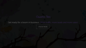 What Quarkstech.in website looked like in 2018 (5 years ago)