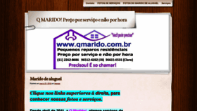 What Qmarido.com.br website looked like in 2018 (5 years ago)