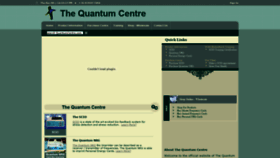 What Quantumcentre.com website looked like in 2018 (5 years ago)