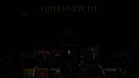 What Queensryche.com website looked like in 2018 (5 years ago)