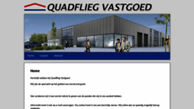 What Quadfliegvastgoed.nl website looked like in 2018 (5 years ago)