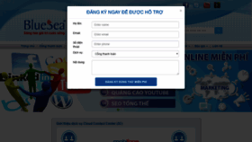What Quangcaohieuqua.com.vn website looked like in 2018 (6 years ago)