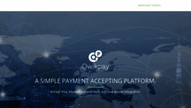What Qwikpay.org website looked like in 2018 (5 years ago)