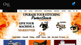 What Quilt-ez.com website looked like in 2019 (5 years ago)