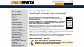 What Quotevalet.com website looked like in 2019 (5 years ago)