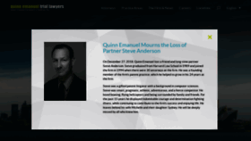 What Quinnemanuel.com website looked like in 2019 (5 years ago)