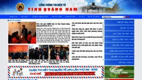 What Quangnam.gov.vn website looked like in 2019 (5 years ago)