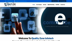 What Qualityzoneinfotech.com website looked like in 2019 (5 years ago)
