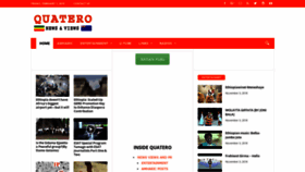 What Quatero.net website looked like in 2019 (5 years ago)