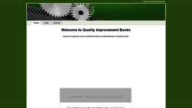 What Qualityimprovementbooks.com website looked like in 2019 (5 years ago)