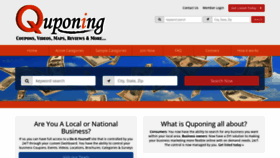 What Quponing.com website looked like in 2019 (5 years ago)