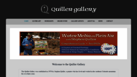 What Quillergallery.com website looked like in 2019 (5 years ago)