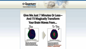 What Quantum-mind-power.com website looked like in 2019 (5 years ago)
