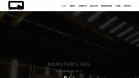 What Quantumsteel.co.za website looked like in 2019 (5 years ago)