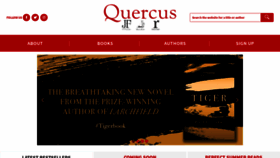What Quercusbooks.co.uk website looked like in 2019 (4 years ago)