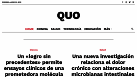 What Quo.mx website looked like in 2019 (4 years ago)