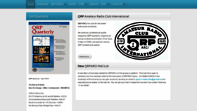 What Qrparci.org website looked like in 2019 (4 years ago)