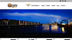 What Quayapartments.co.uk website looked like in 2019 (4 years ago)
