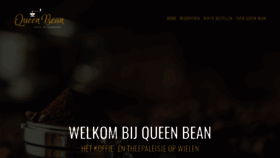 What Queenbean.nl website looked like in 2019 (4 years ago)