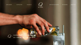 What Qdrinks.com website looked like in 2019 (4 years ago)