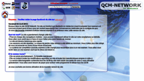 What Qcm-network.com website looked like in 2019 (4 years ago)