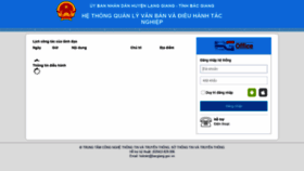 What Qlvblg.bacgiang.gov.vn website looked like in 2019 (4 years ago)