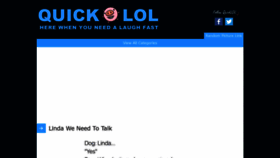 What Quicklol.com website looked like in 2019 (4 years ago)