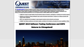 What Qaiquest.org website looked like in 2019 (4 years ago)