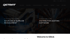 What Qstrat.com website looked like in 2019 (4 years ago)