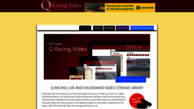 What Qracingvideo.com website looked like in 2019 (4 years ago)