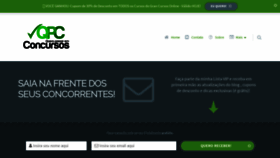 What Queropassaremconcursos.com.br website looked like in 2019 (4 years ago)