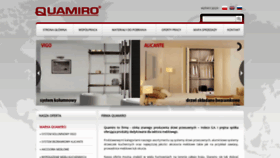 What Quamiro.pl website looked like in 2019 (4 years ago)