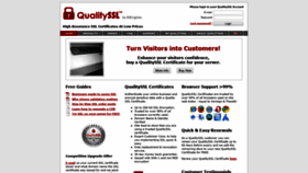 What Qualityssl.com website looked like in 2019 (4 years ago)