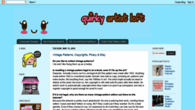 What Quirkyartistloft.blogspot.dk website looked like in 2019 (4 years ago)