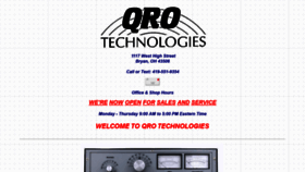 What Qrotec.com website looked like in 2019 (4 years ago)