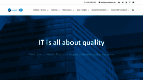 What Qaconsultants.ca website looked like in 2019 (4 years ago)