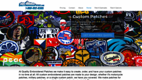 What Qualityembroideredpatches.com website looked like in 2019 (4 years ago)